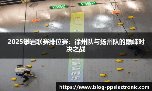 2025攀岩联赛排位赛：徐州队与扬州队的巅峰对决之战